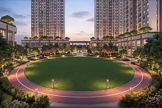 Jogging Track at Mahindra Rivenza